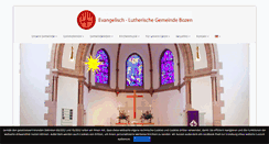 Desktop Screenshot of chiesa-evangelica.it